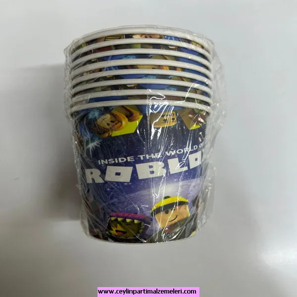 Roblox Temalı Karton Bardak